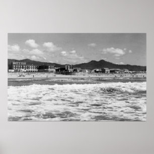 Affiches La plage en bord de mer, Oregon Photo