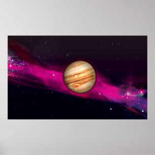 Affiches La planète Jupiter