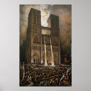Affiches La population assiégée Notre-Dame