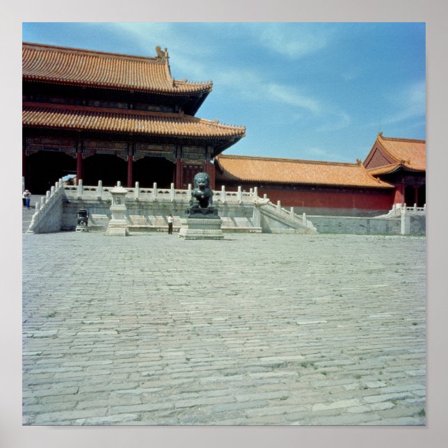 Affiches La porte de la dynastie Ming de l'Harmonie Suprême (Devant)