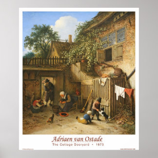 Affiches La porte du chalet