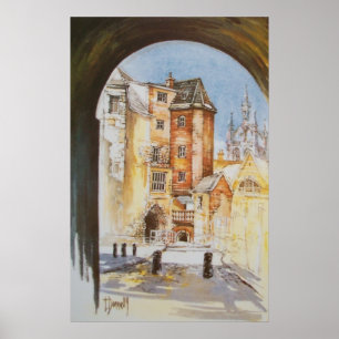 Affiches La Porte Noire, Newcastle sur Tyne Imprimer