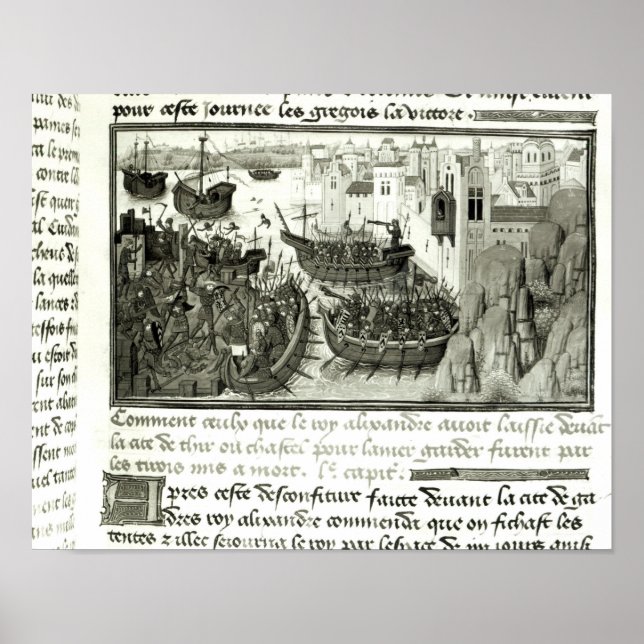 Affiches La première attaque contre Tyr (Devant)