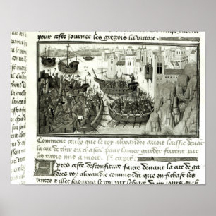 Affiches La première attaque sur le pneu