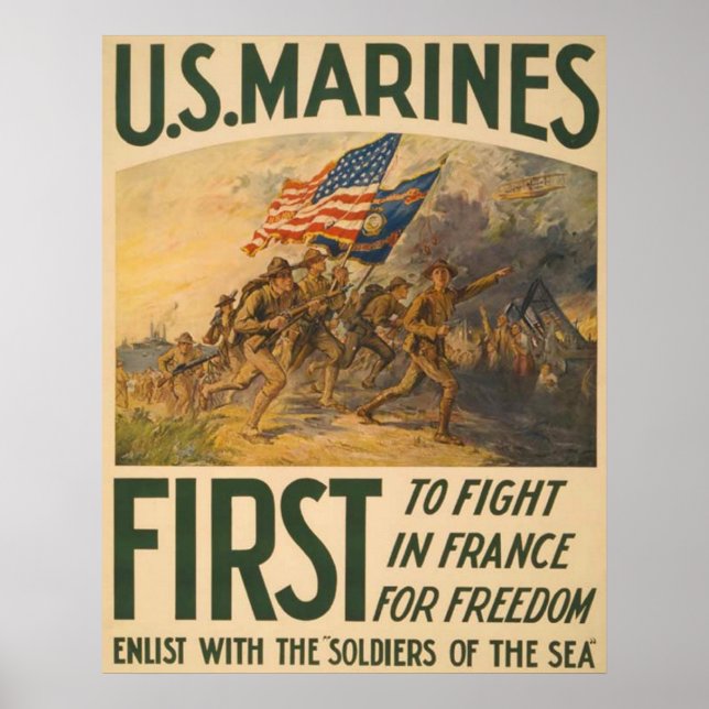 Affiches La première bataille en France (Devant)