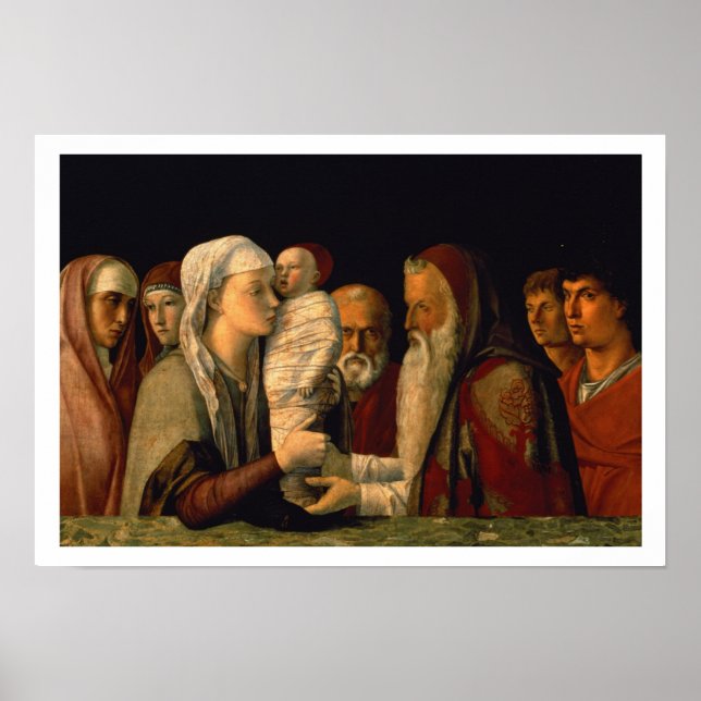 Affiches La présentation de Jésus dans le Temple (Devant)