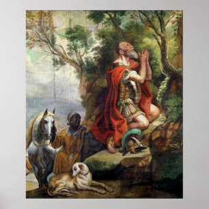 Affiches La prière de Gideon, bande dessinée pour une