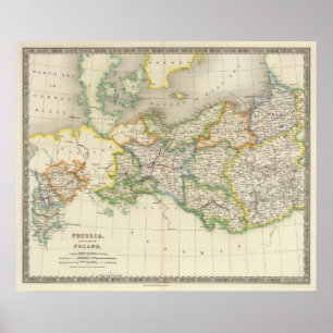 Affiches La Prusse et la Pologne