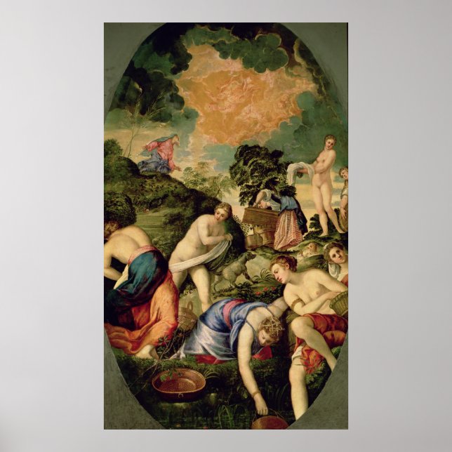 Affiches La Purification des Vierges Midianites (Devant)