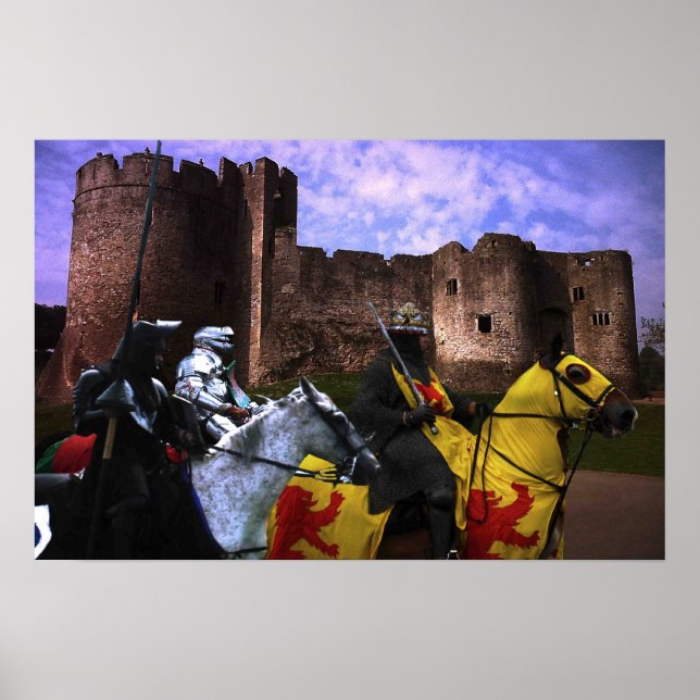 Affiches La quête d'un chevalier (Devant)