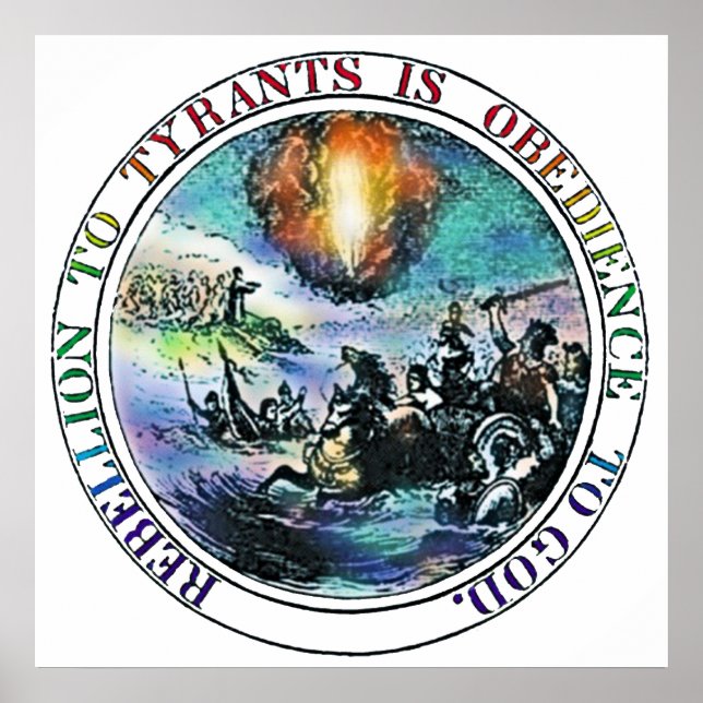 Affiches La rébellion aux tyrans est obéissance aux (Devant)
