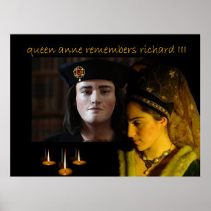 Affiches La reine Anne Neville se rappelle Richard III