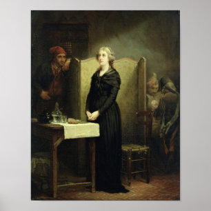 Affiches La Reine Marie Antoinette dans le Conciergerie
