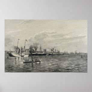 Affiches La revue navale à Kiel