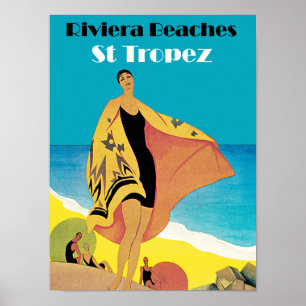 Affiches La Riviera échoue le ~ St Tropez