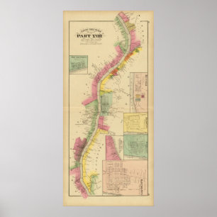 Affiches La rivière Ohio et vallée supérieures 6