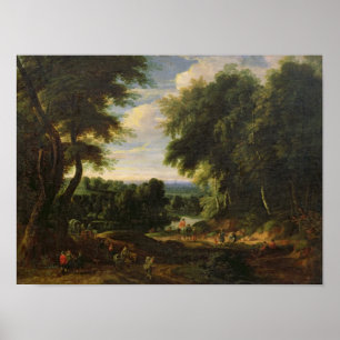 Affiches La route de Boitsfort depuis Auderghem