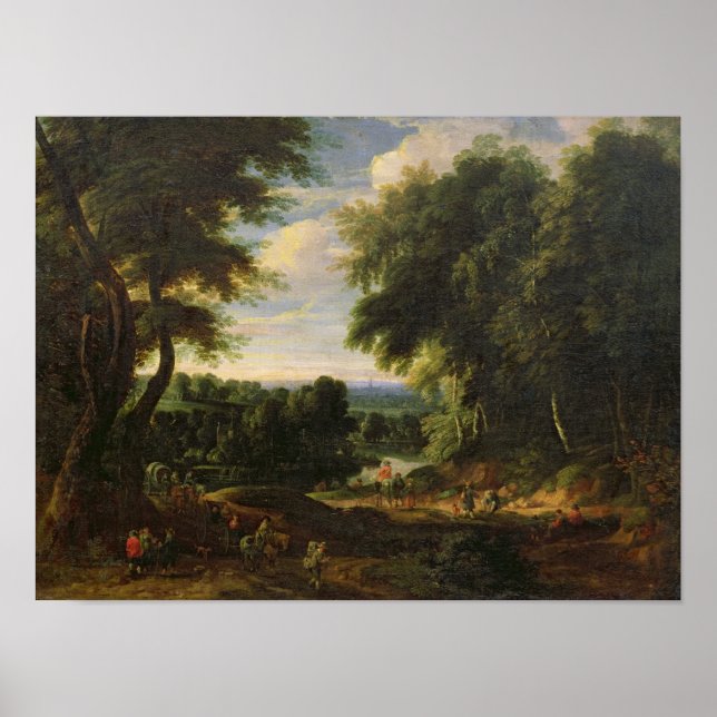 Affiches La route de Boitsfort depuis Auderghem (Devant)