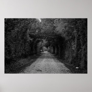 Affiches La route foncée