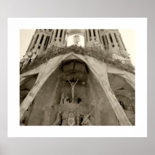 Affiches La Sagrada Familia de Gaudi