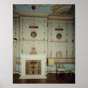 Affiches La salle d'Etruscan, parc d'Osterley, Middlesex