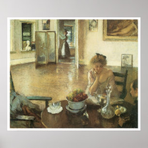 Affiches La salle du petit-déjeuner, 1903 Edmund Charles Ta