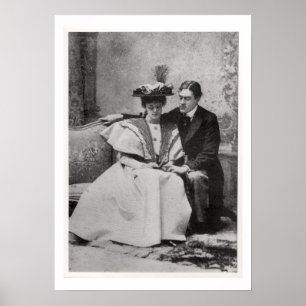 Affiches La scène de la représentation d'importance de soit