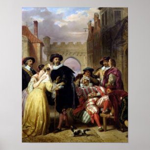 Affiches La scène finale des Fourberies de Scapin