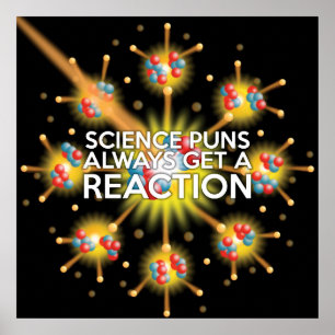 AFFICHES LA SCIENCE PUNS OBTIENT TOUJOURS UNE RÉACTION