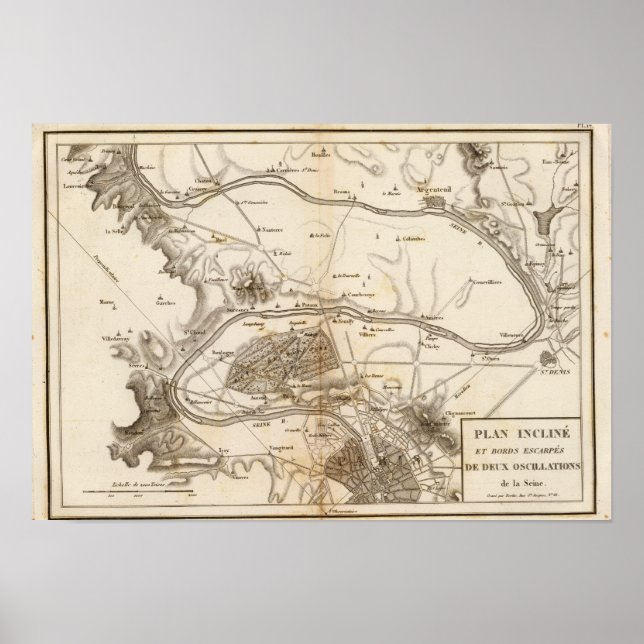 Affiches La Seine (Devant)