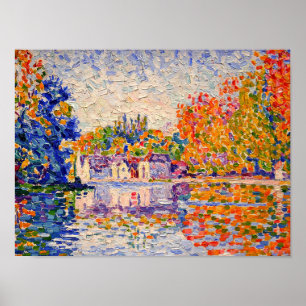Affiches La Seine par Paul Signac