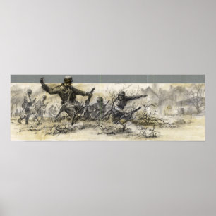 Affiches La société C passe à travers