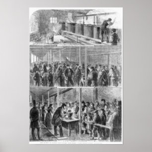 Affiches La société de la cuisine de soupe des amis