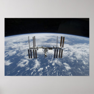 Affiches La Station Spatiale Internationale en orbite