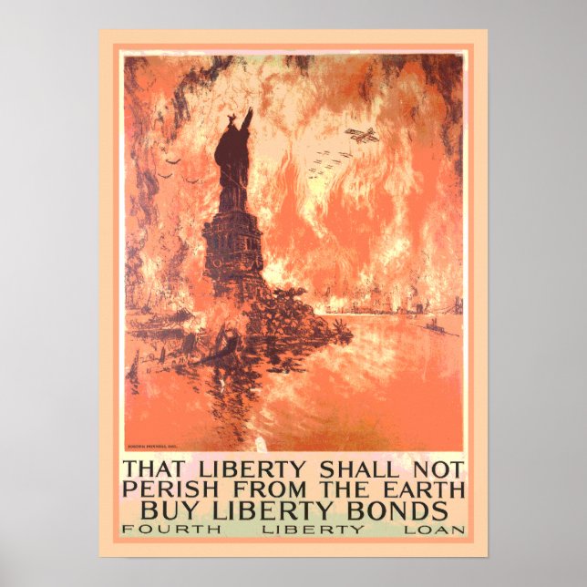 Affiches La Statue de la Liberté de New York ne périra pas  (Devant)