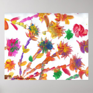Affiches La sucrerie arrose l'affiche de peinture d'artiste