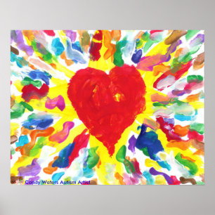 Affiches La sucrerie arrose l'affiche de peinture d'artiste