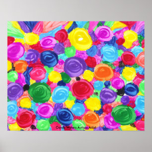 Affiches La sucrerie arrose l'artiste d'autisme