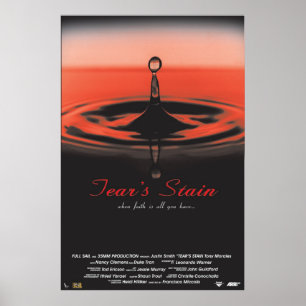 Affiches La tache de la larme
