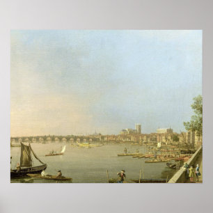 Affiches La Tamise de la terrasse de la Chambre de