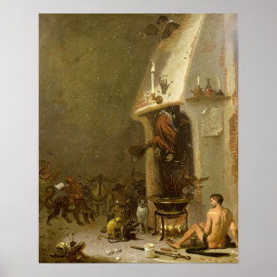 Affiches La taverne d'une sorcière