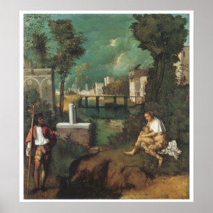 Affiches La Tempête, 1510 Giorgione