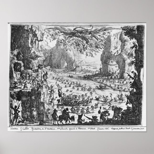 Affiches La tentation de Saint-Antoine (Devant)
