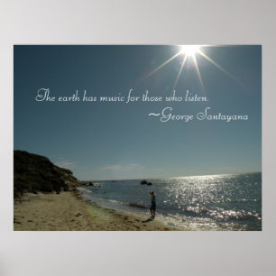 Affiches La terre a la musique pour ceux qui écoutent