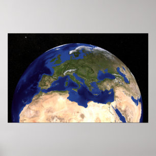 Affiches La terre de marbre bleue 7 de prochaine génération