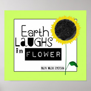 Affiches La Terre rit dans la Fleur
