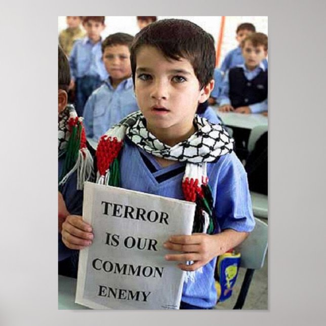 Affiches La terreur est notre ennemi commun (Devant)