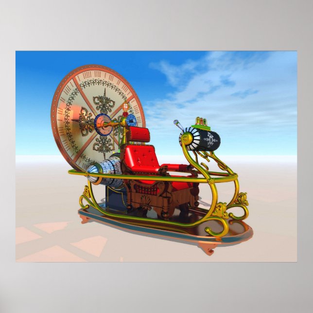 Affiches La Time Machine (Devant)