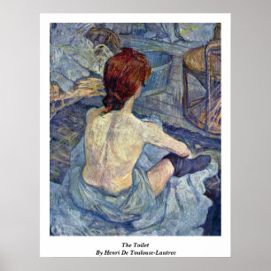 Affiches La toilette, par Henri De Toulouse-Lautrec