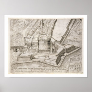 Affiches La Tombe d'Hadrien, de Cosmo Medici Duci flore